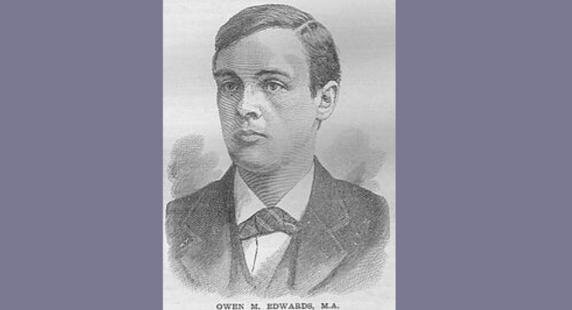 Lansiad a Darlith – Syr O.M. Edwards: Y dyn a’r ddelwedd