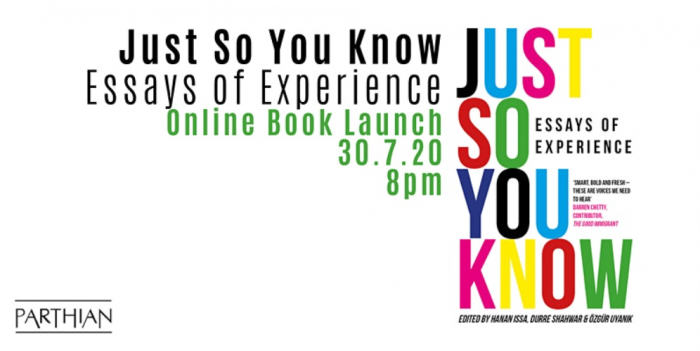 Just So You Know: Essays of Experience – Lansio Arlein