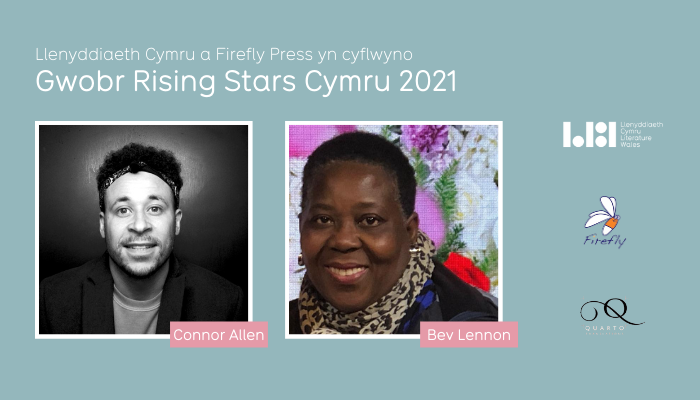 Gwobr Rising Stars Cymru 2021 Llenyddiaeth Cymru a Firefly Press