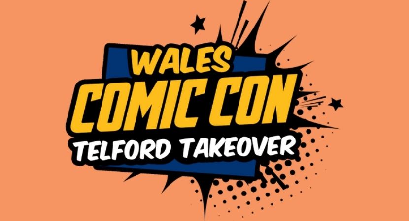 Comic Con Cymru: Trosfeddiannu Telford!