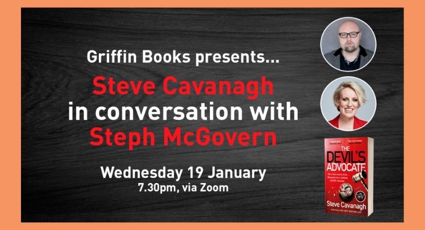 Steve Cavanagh mewn Sgwrs â Steph McGovern