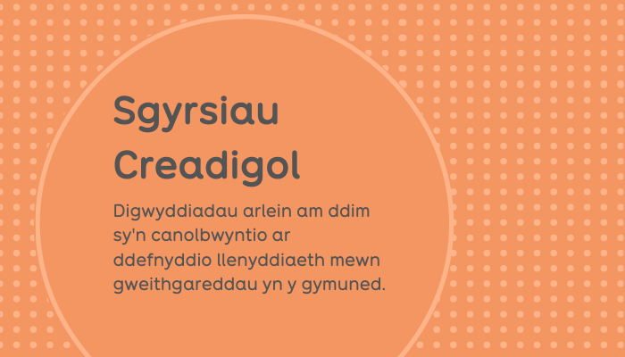 Ymunwch â’n Sgyrsiau Creadigol: Cyfres newydd o ddigwyddiadau cyhoeddus i awduron ac arweinwyr gweithdai