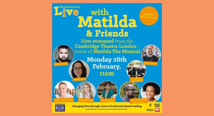 Diwrnod y Llyfr Yn Fyw gyda Matilda a’i Ffrindiau