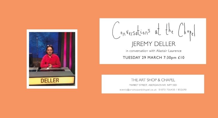 Sgyrsiau yn y Capel – Jeremy Deller