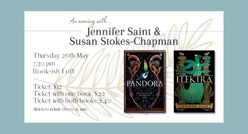 Noson gyda Jennifer Saint & Susan Stokes-Chapman