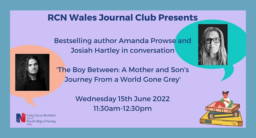 The Boy Between: Amanda Prowse a Josiah Hartley mewn sgwrs