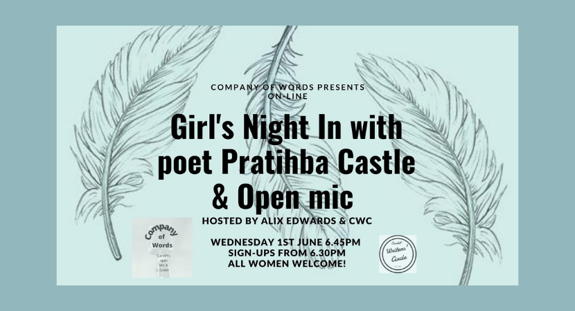 Girl’s Night In gyda’r bardd Pratihba Castle