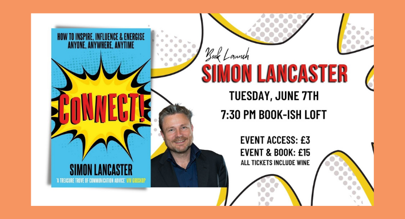 Lansiad Llyfr! Connect gan Simon Lancaster