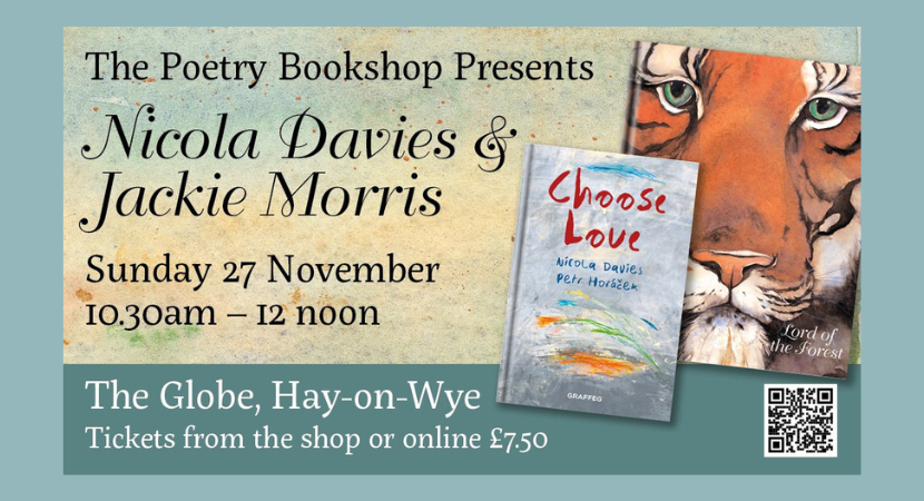 The Poetry Bookshop: Nicola Davies a Jackie Morris