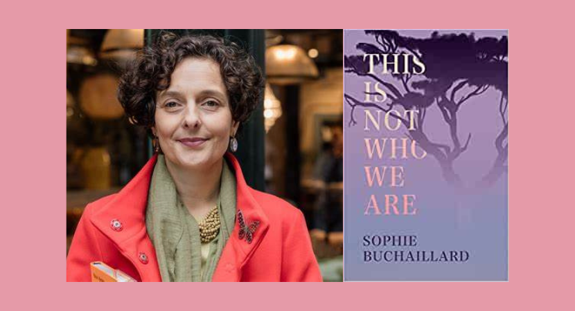 Sophie Buchaillard yn sgwrsio gyda Eric Ngalle Charles