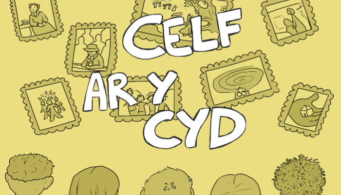 Celf yn ysgogi cerddi gan blant Cymru