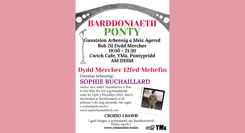 Barddoniaeth Ponty gyda Gwestai Arbennig Sophie Buchaillard