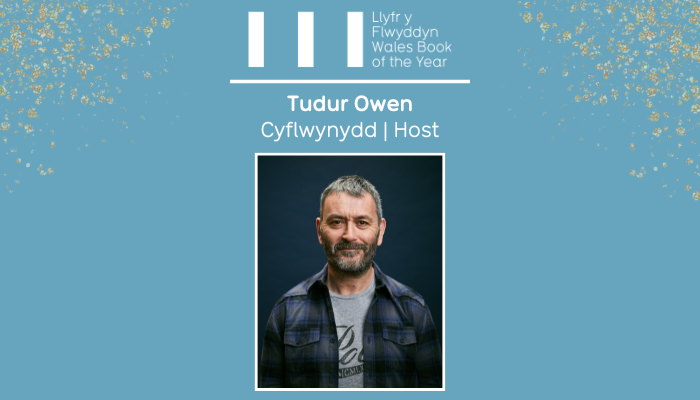 Seremoni Llyfr y Flwyddyn 2024 – Cyhoeddi Cyflwynydd