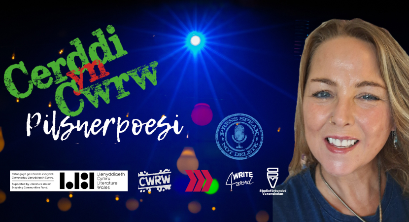 Cerddi yn Cwrw gyda Samantha Brown