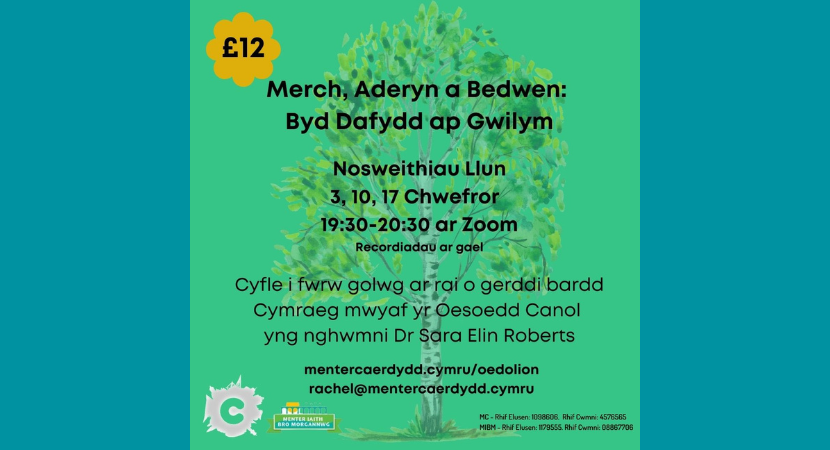 Merch, Aderyn a Bedwen: Byd Dafydd ap Gwilym