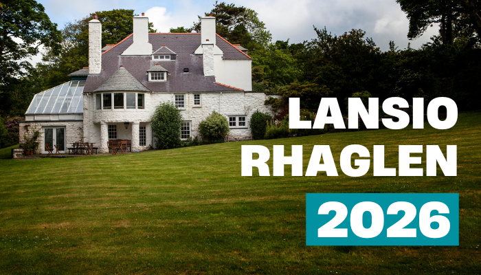 Rhaglen Gyrsiau Tŷ Newydd 2026: Dod â sêr y byd llenyddol i Ganolfan Ysgrifennu Genedlaethol Cymru